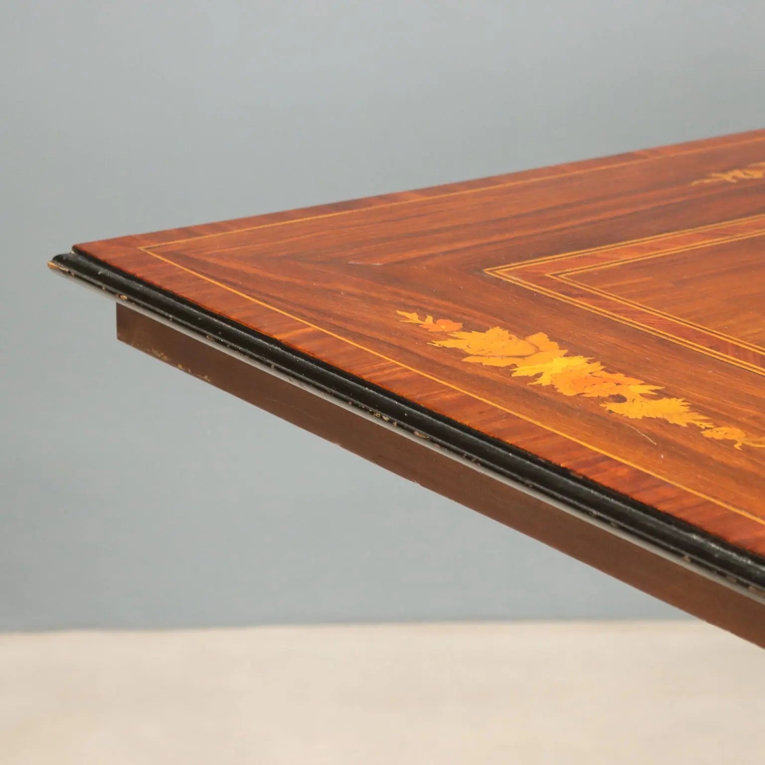 Rosewood and Mahogany Table - Late 19th Century
