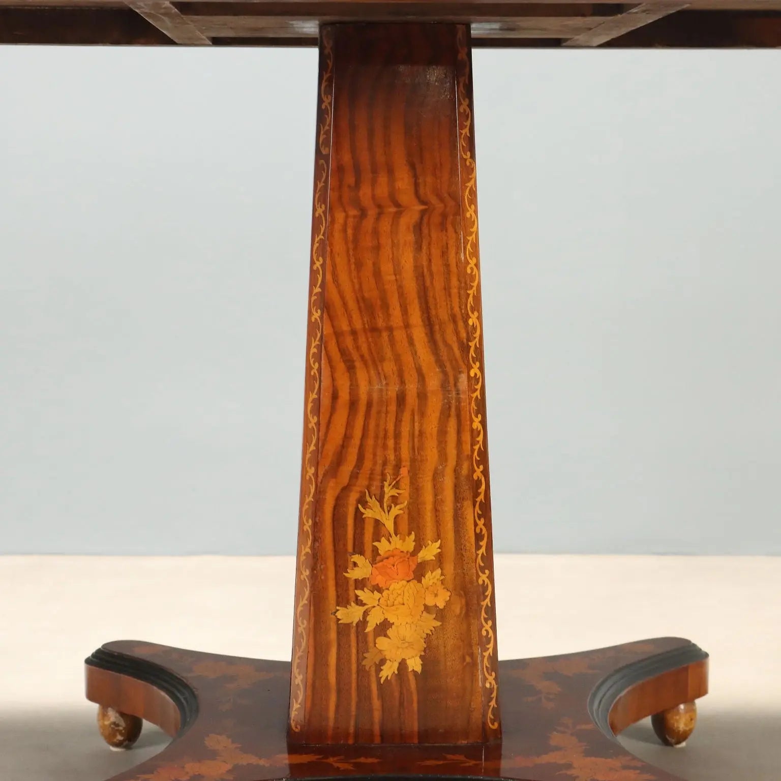 Rosewood and Mahogany Table - Late 19th Century