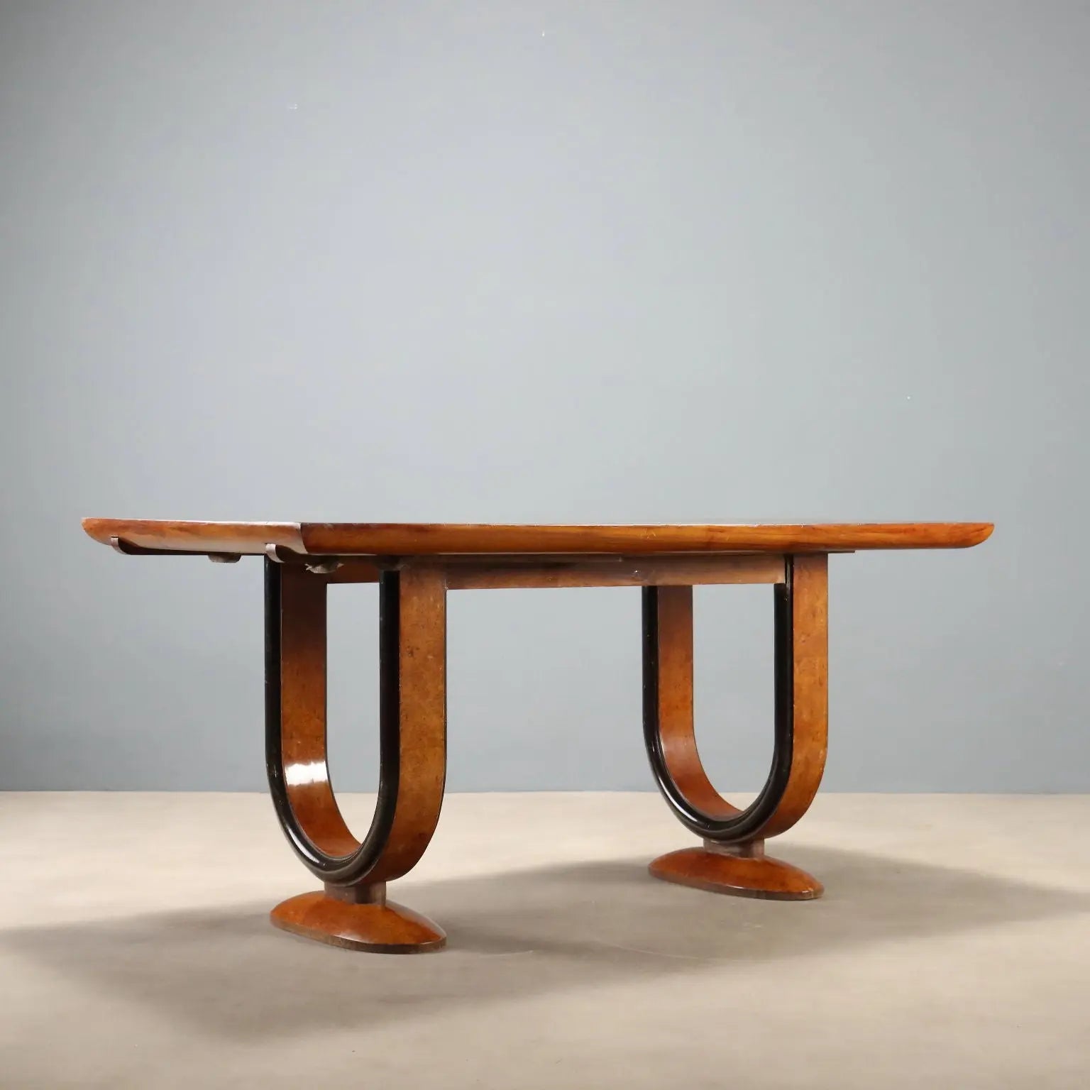 Art Deco Table in Rosewood, Italy 1930s