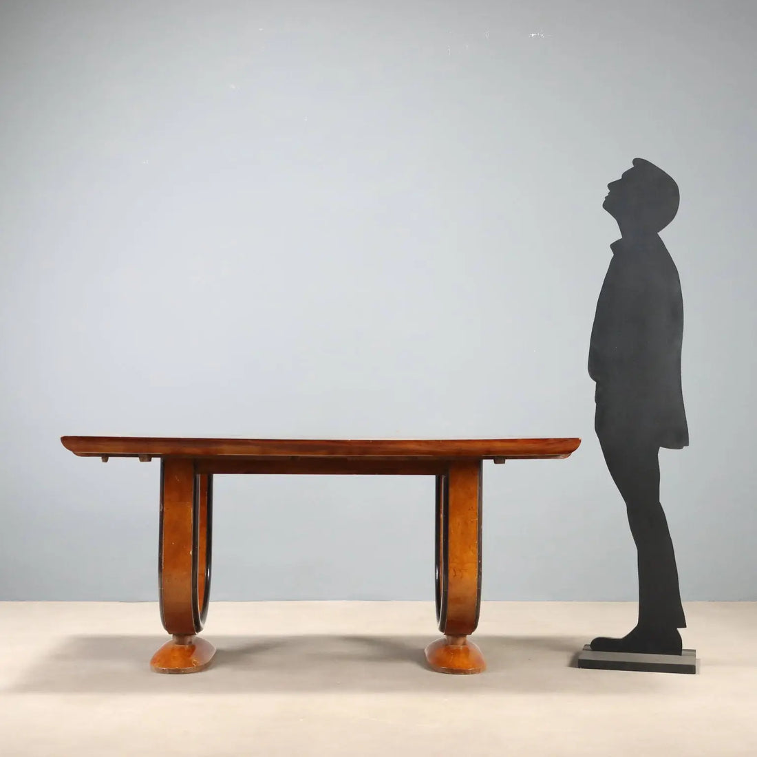 Art Deco Table in Rosewood, Italy 1930s