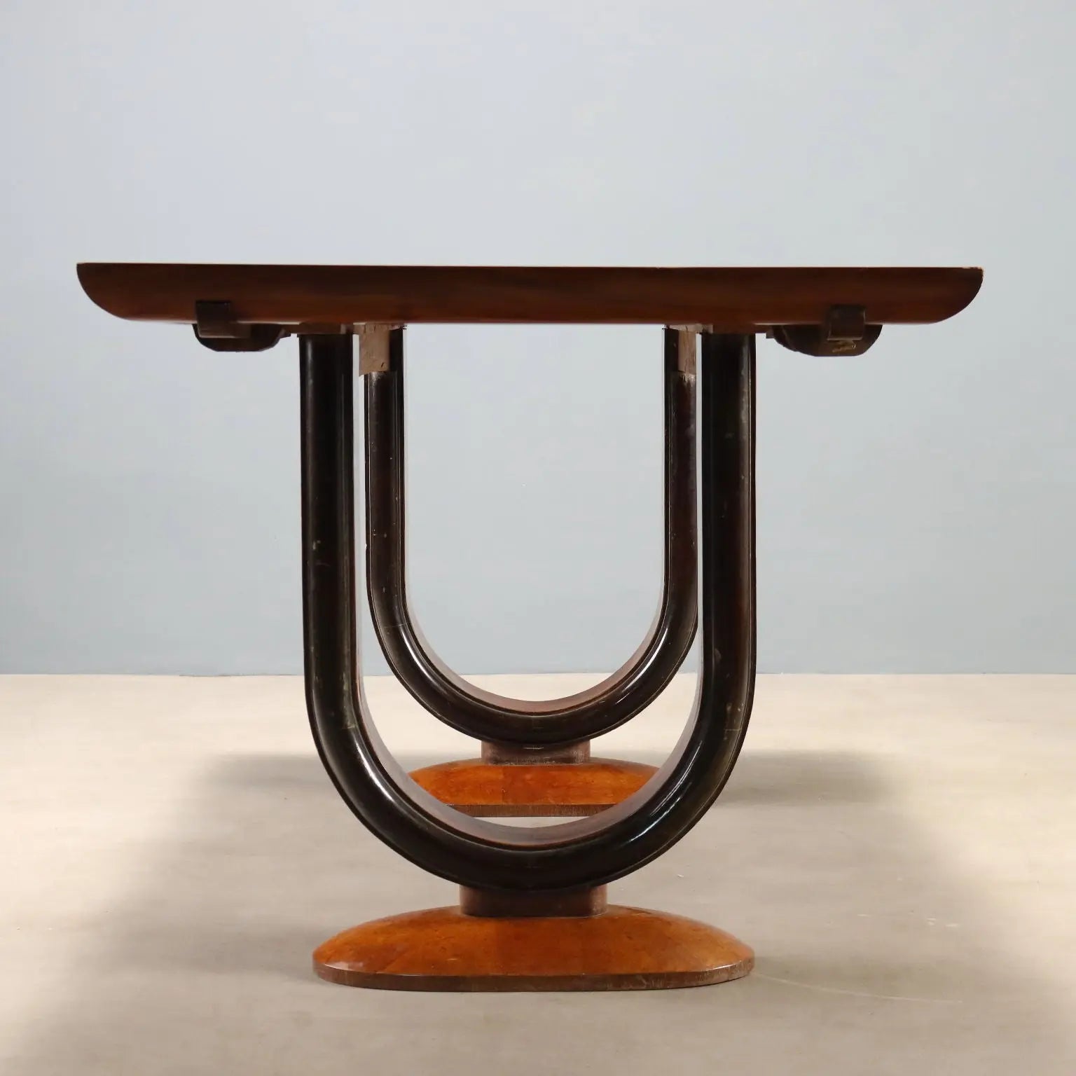 Art Deco Table in Rosewood, Italy 1930s