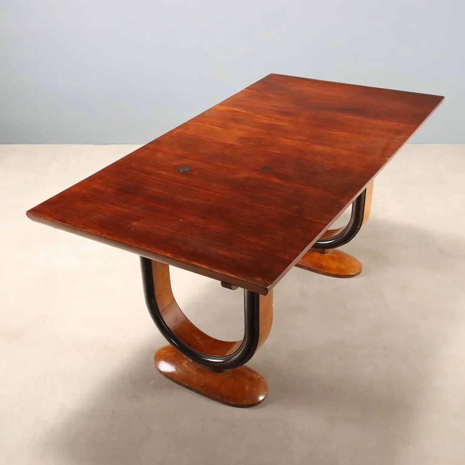 Art Deco Table in Rosewood, Italy 1930s