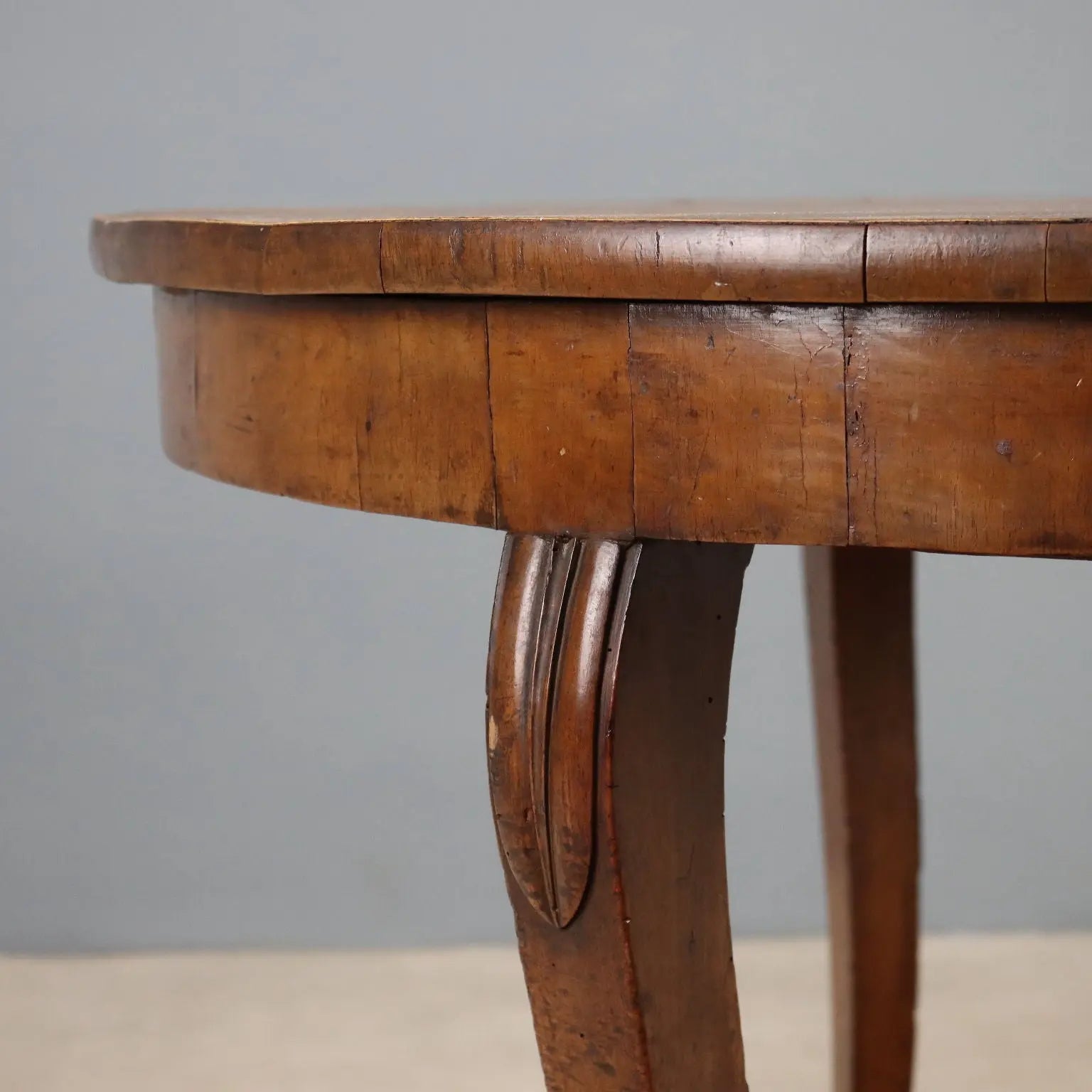 19th Century Walnut Round Table