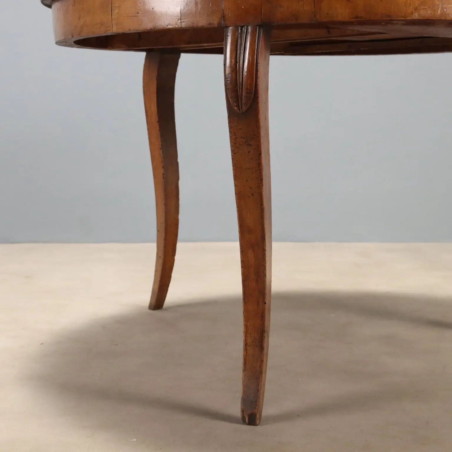 19th Century Walnut Round Table