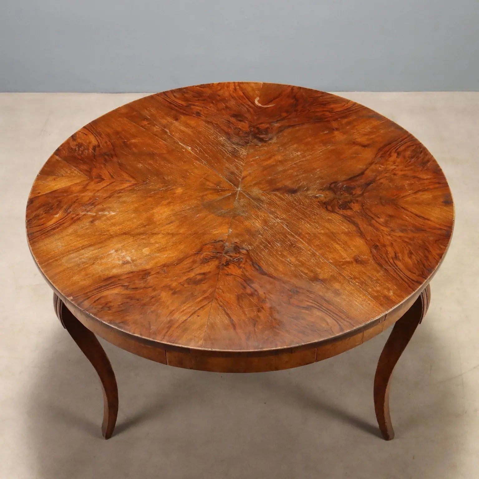 19th Century Walnut Round Table