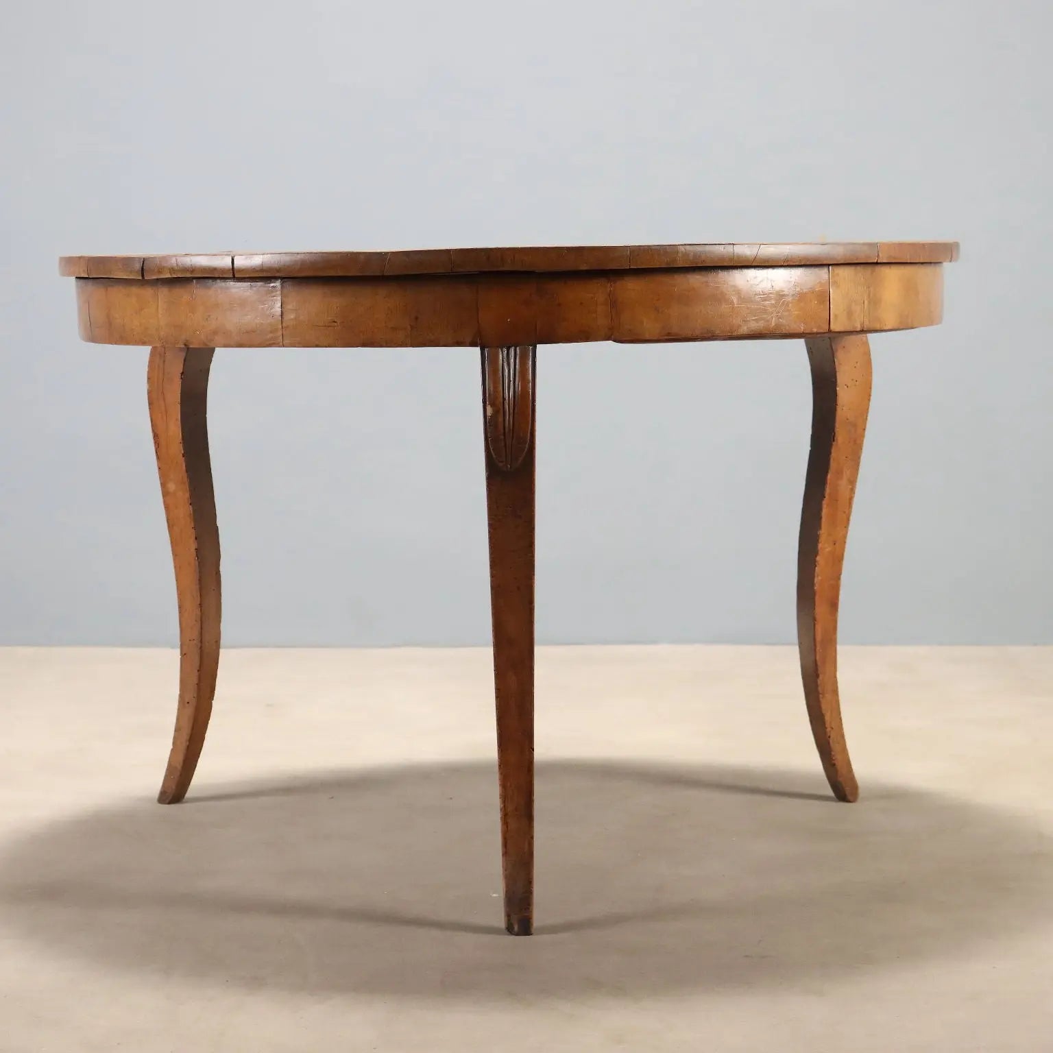 19th Century Walnut Round Table