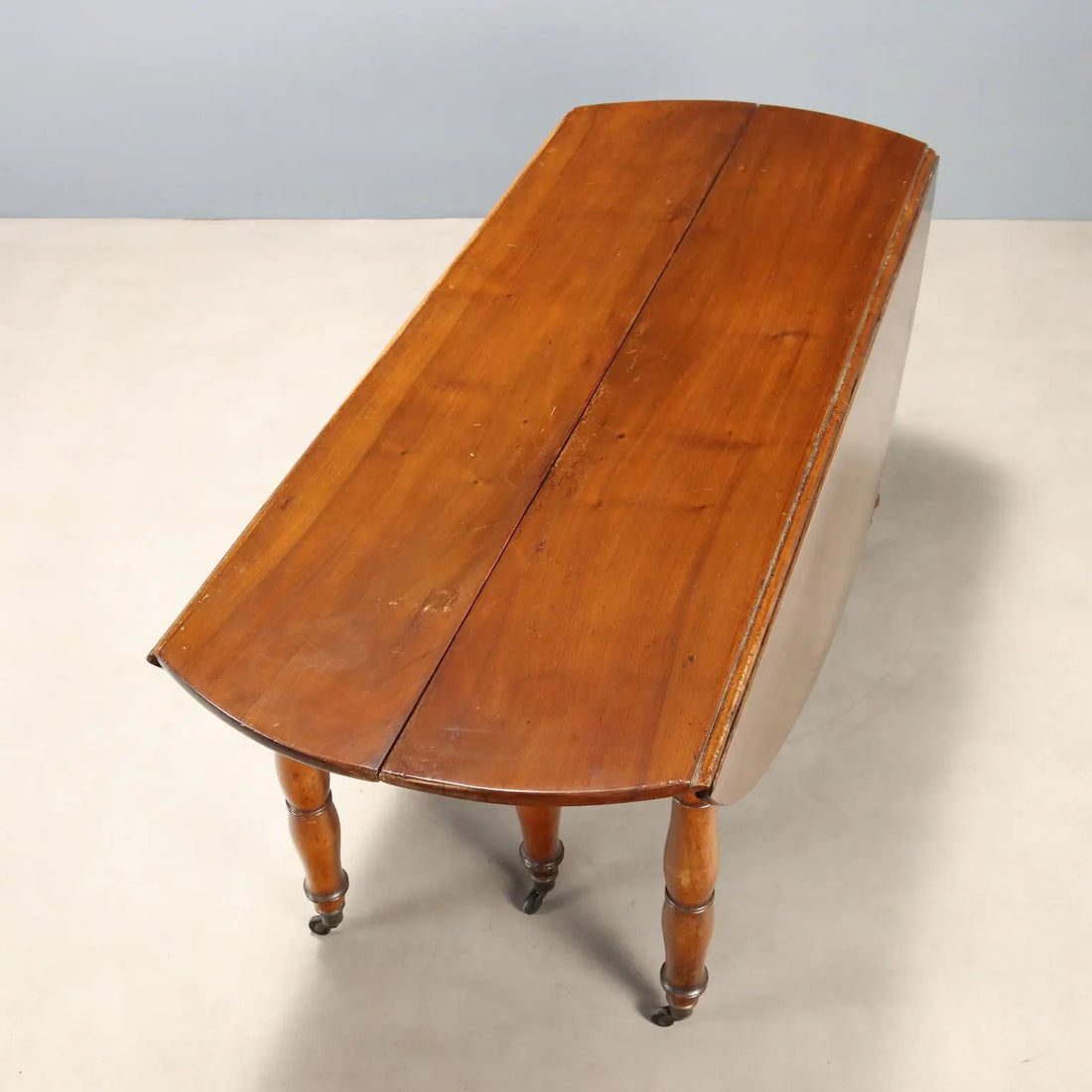 Antique Extendable Table Walnut Italy XIX Century