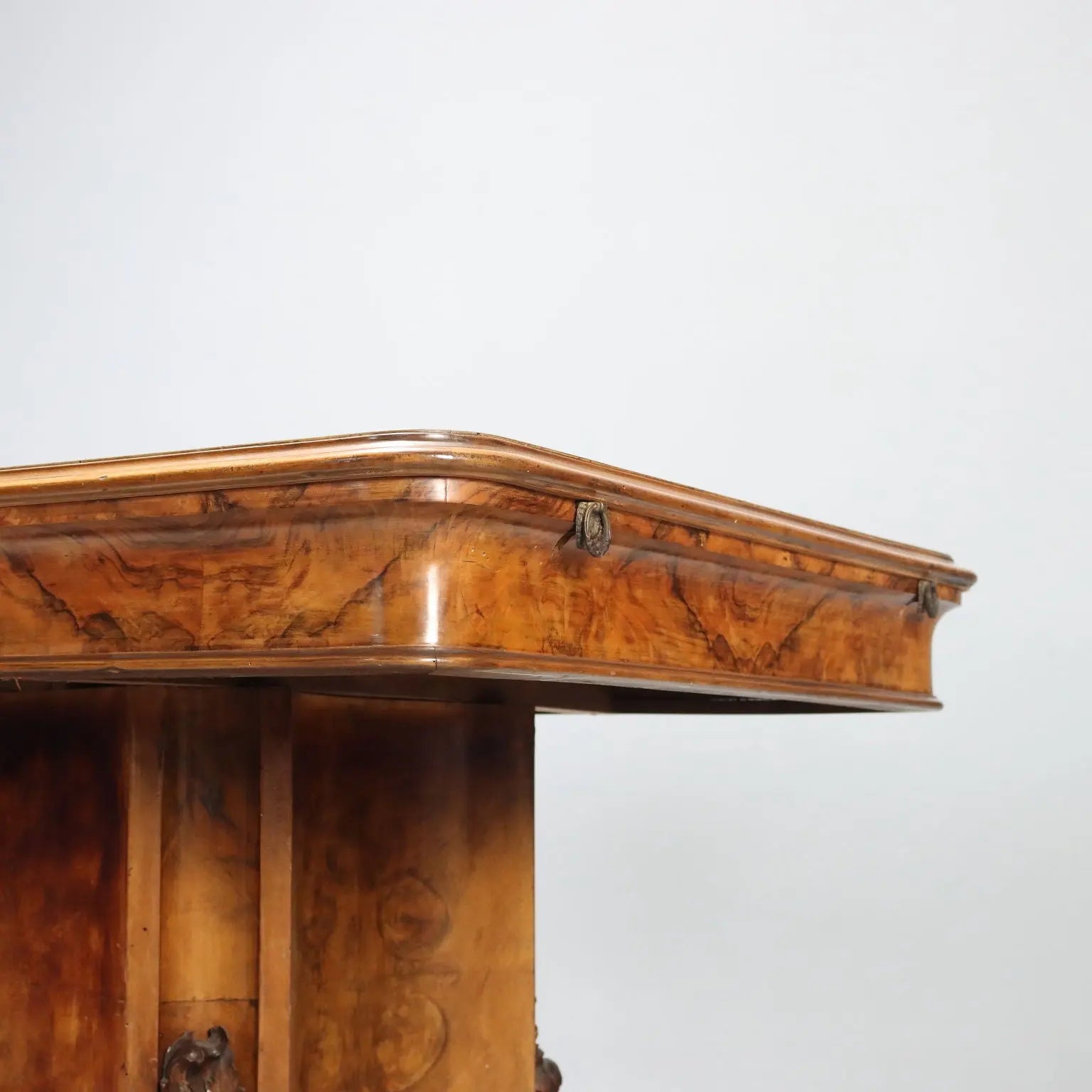 Art Deco Walnut and Burl Table