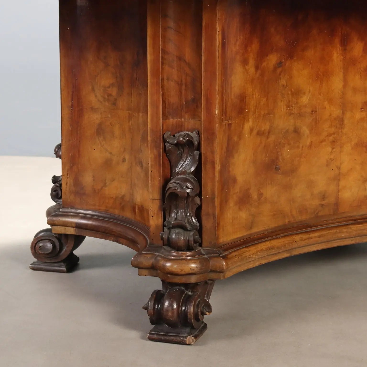 Art Deco Walnut and Burl Table