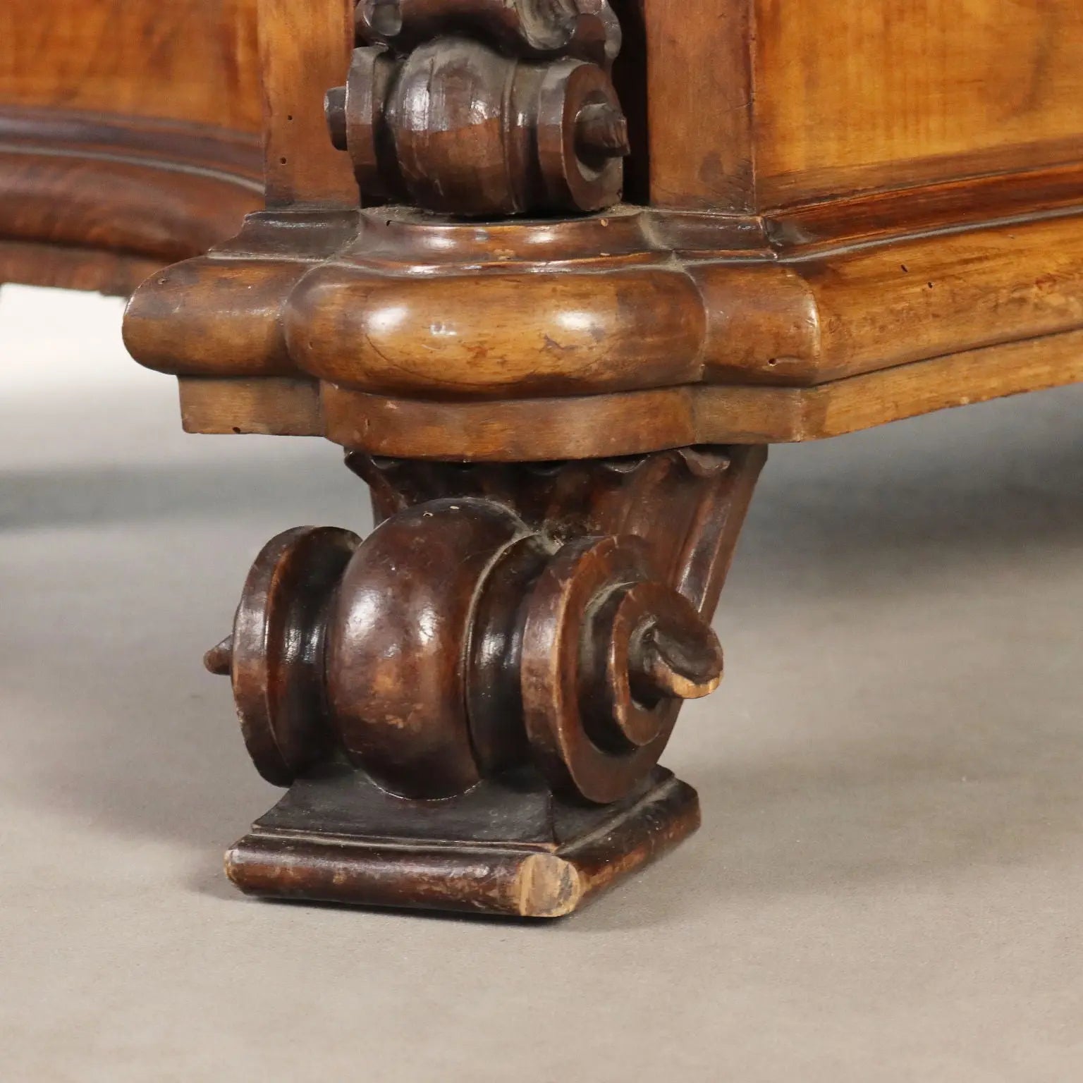 Art Deco Walnut and Burl Table