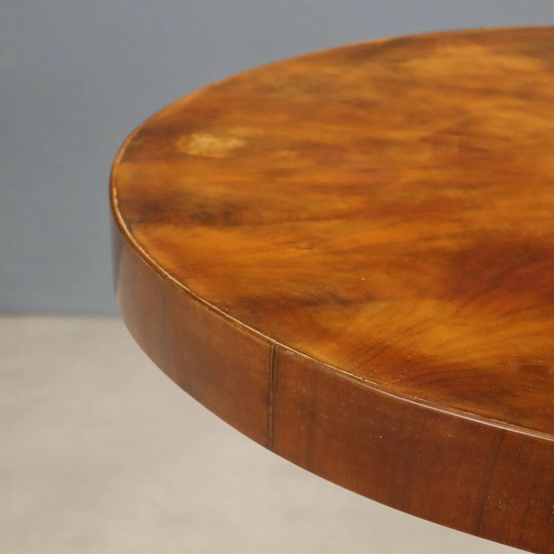 Antique Table Empire Style Walnut Italy Late XIX Century