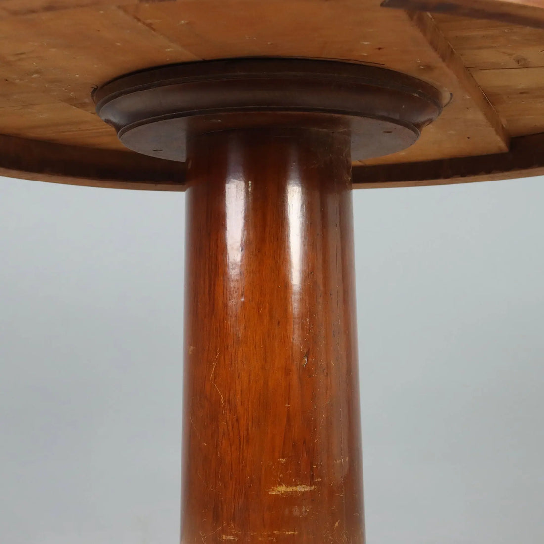 Antique Table Empire Style Walnut Italy Late XIX Century