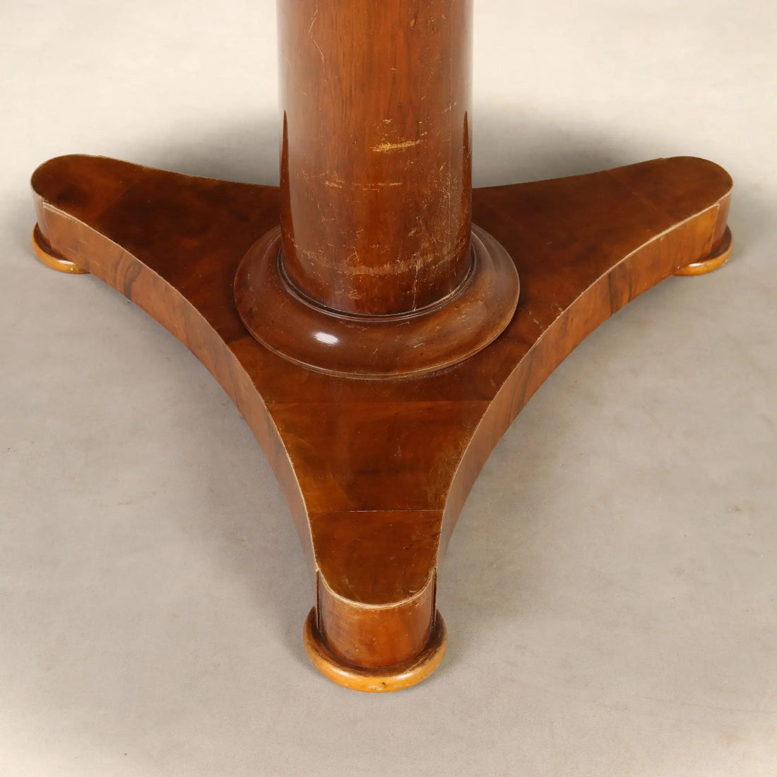 Antique Table Empire Style Walnut Italy Late XIX Century