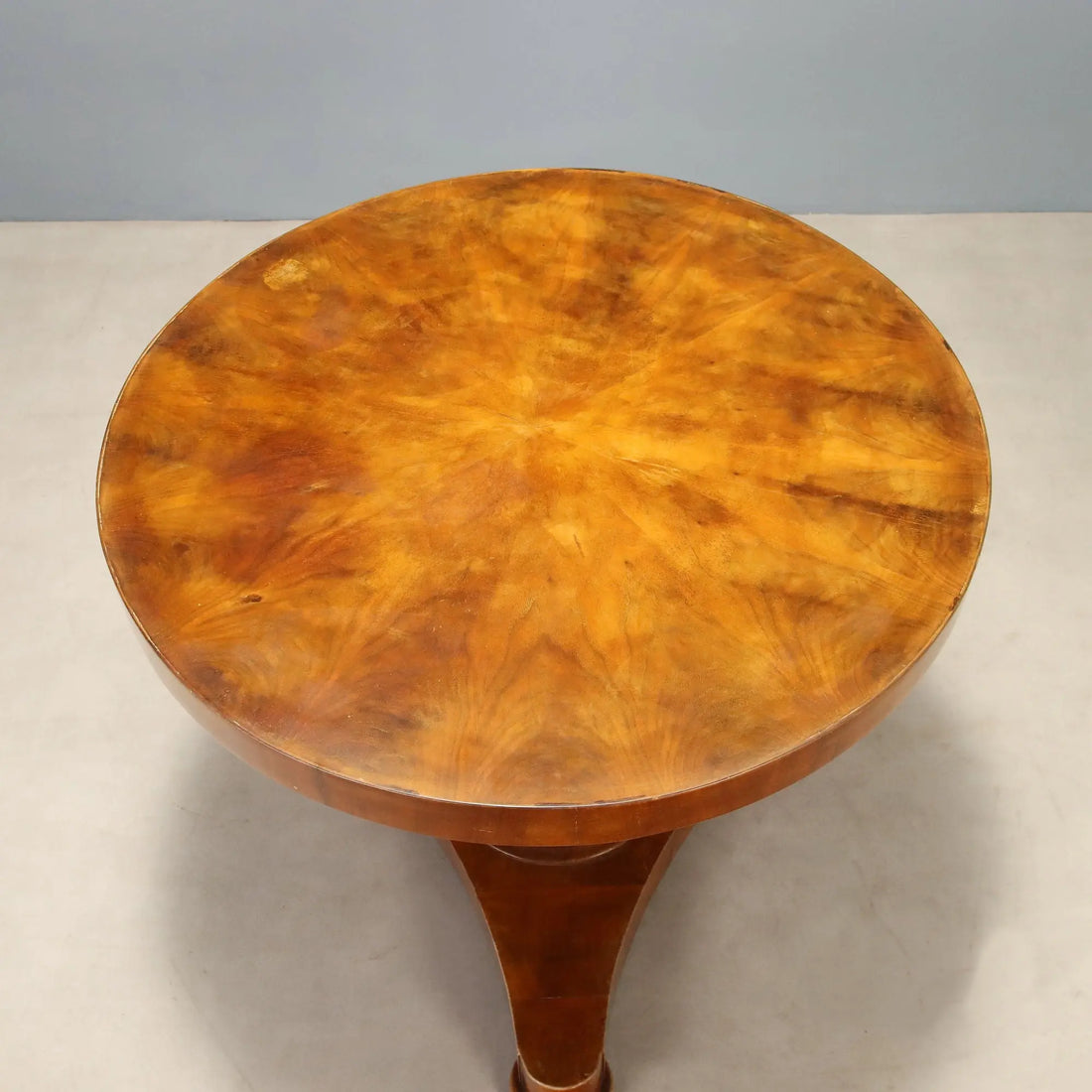Antique Table Empire Style Walnut Italy Late XIX Century