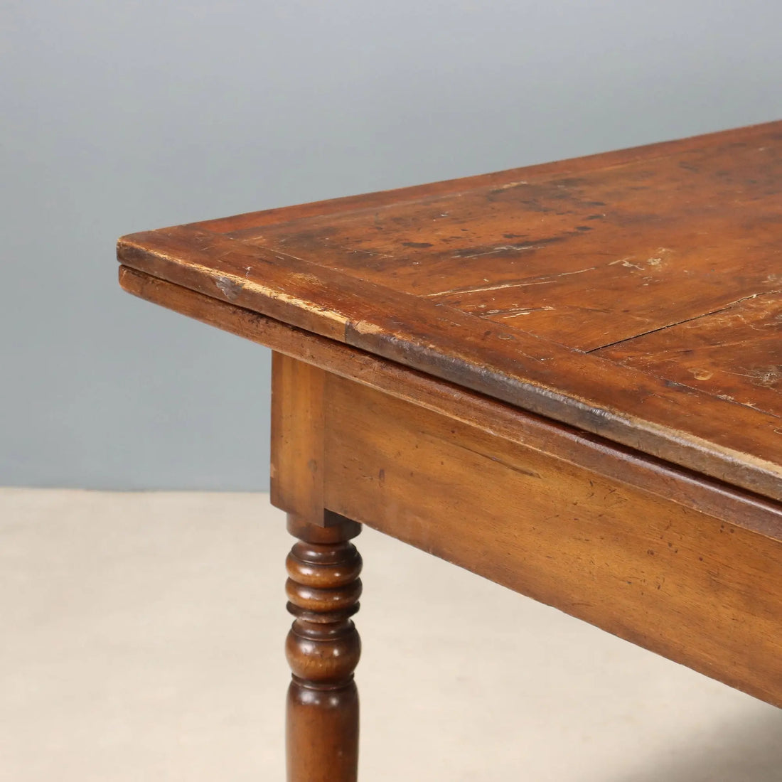 Antique Table Swivel Top Walnut Italy XIX Century