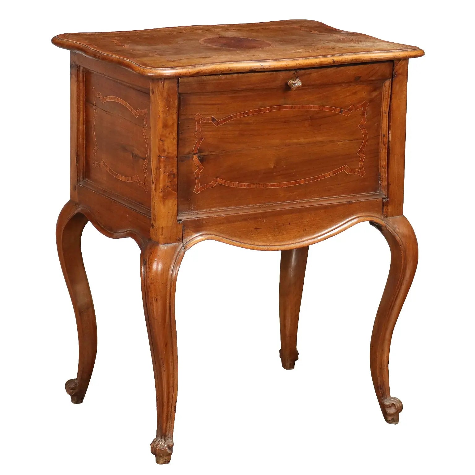 Antique Bedside Tables Baroque Style Italy Mid XVIII Century - Italy, Mid XVIII Century | Antiques | Side & Coffee Tables