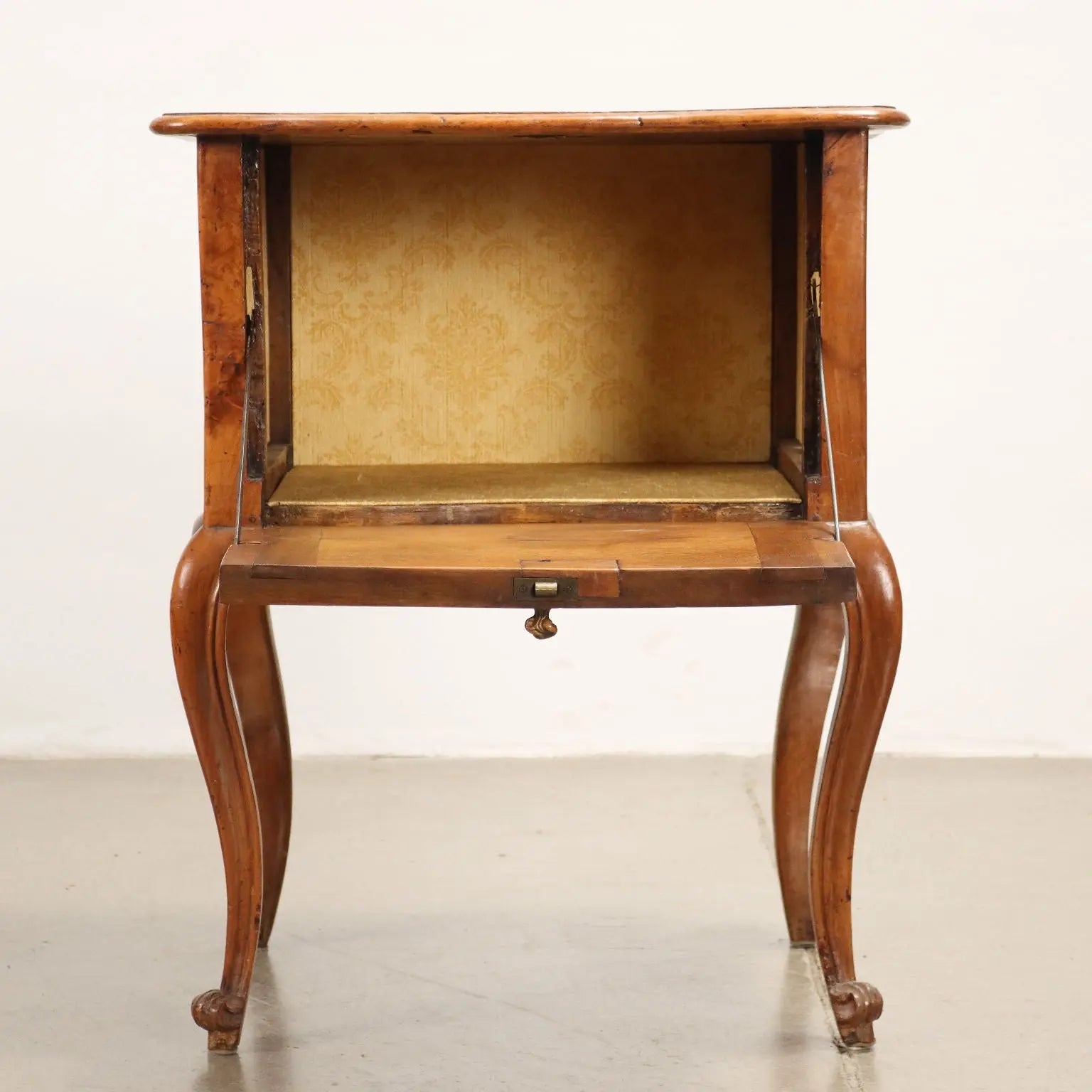 Antique Bedside Tables Baroque Style Italy Mid XVIII Century - Italy, Mid XVIII Century | Antiques | Side & Coffee Tables