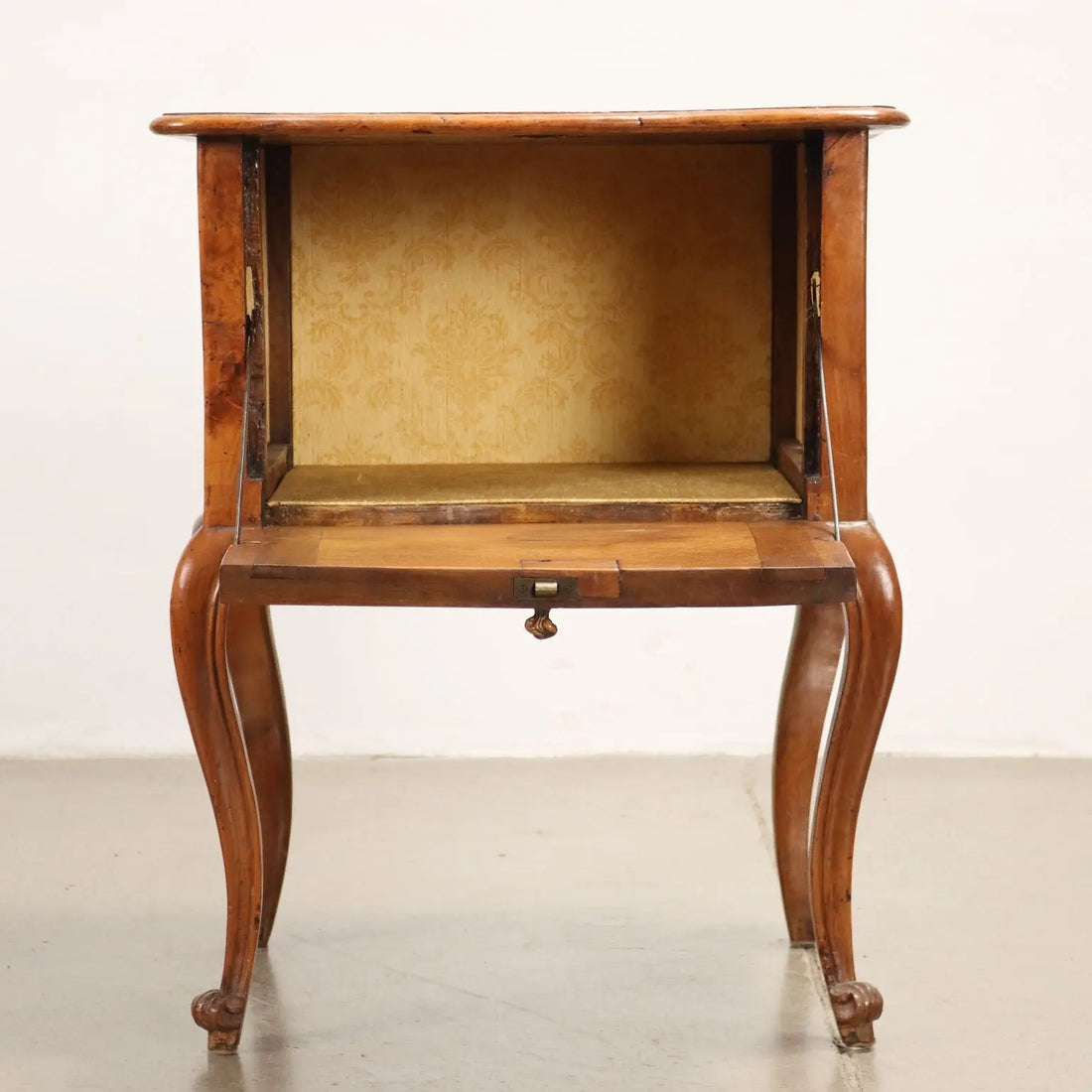 Antique Bedside Tables Baroque Style Italy Mid XVIII Century - Italy, Mid XVIII Century | Antiques | Side & Coffee Tables