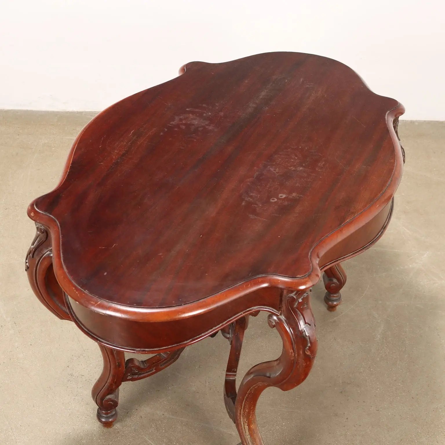 Antique Table Umbertino Mahogany Italy Late XIX Century - Italy, Late XIX Century | Antiques | Side & Coffee Tables