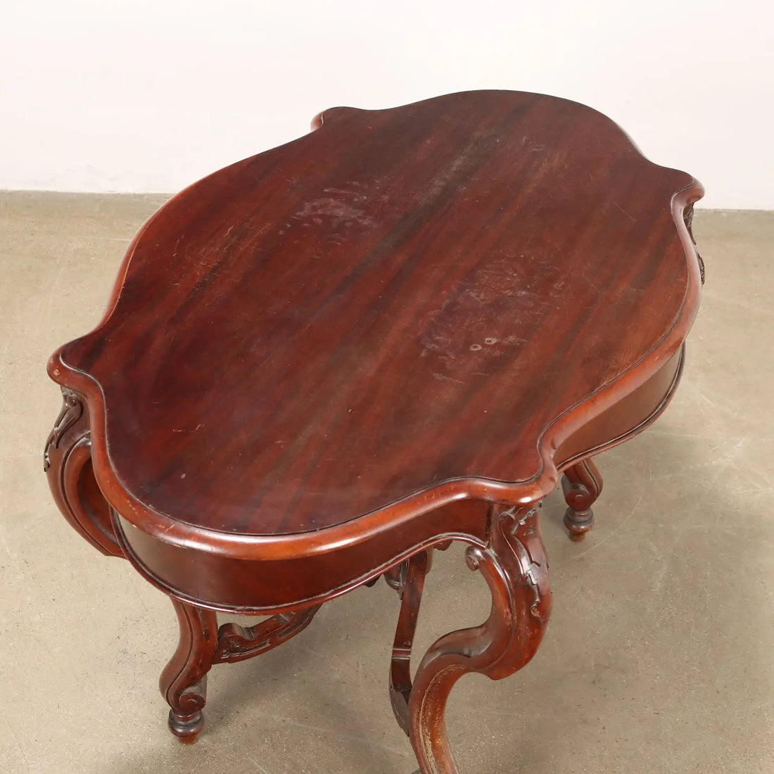 Antique Table Umbertino Mahogany Italy Late XIX Century - Italy, Late XIX Century | Antiques | Side & Coffee Tables