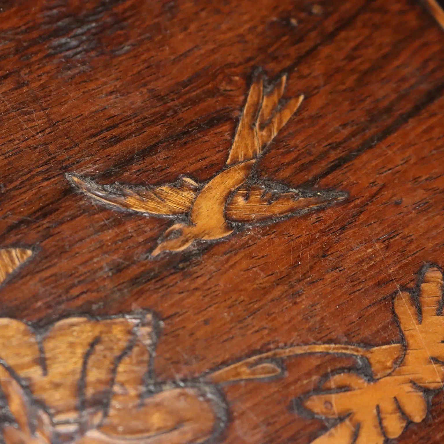 Antique Side Table Beech Metal Italy XX Century - Italy, XX Century | Antiques | Side & Coffee Tables