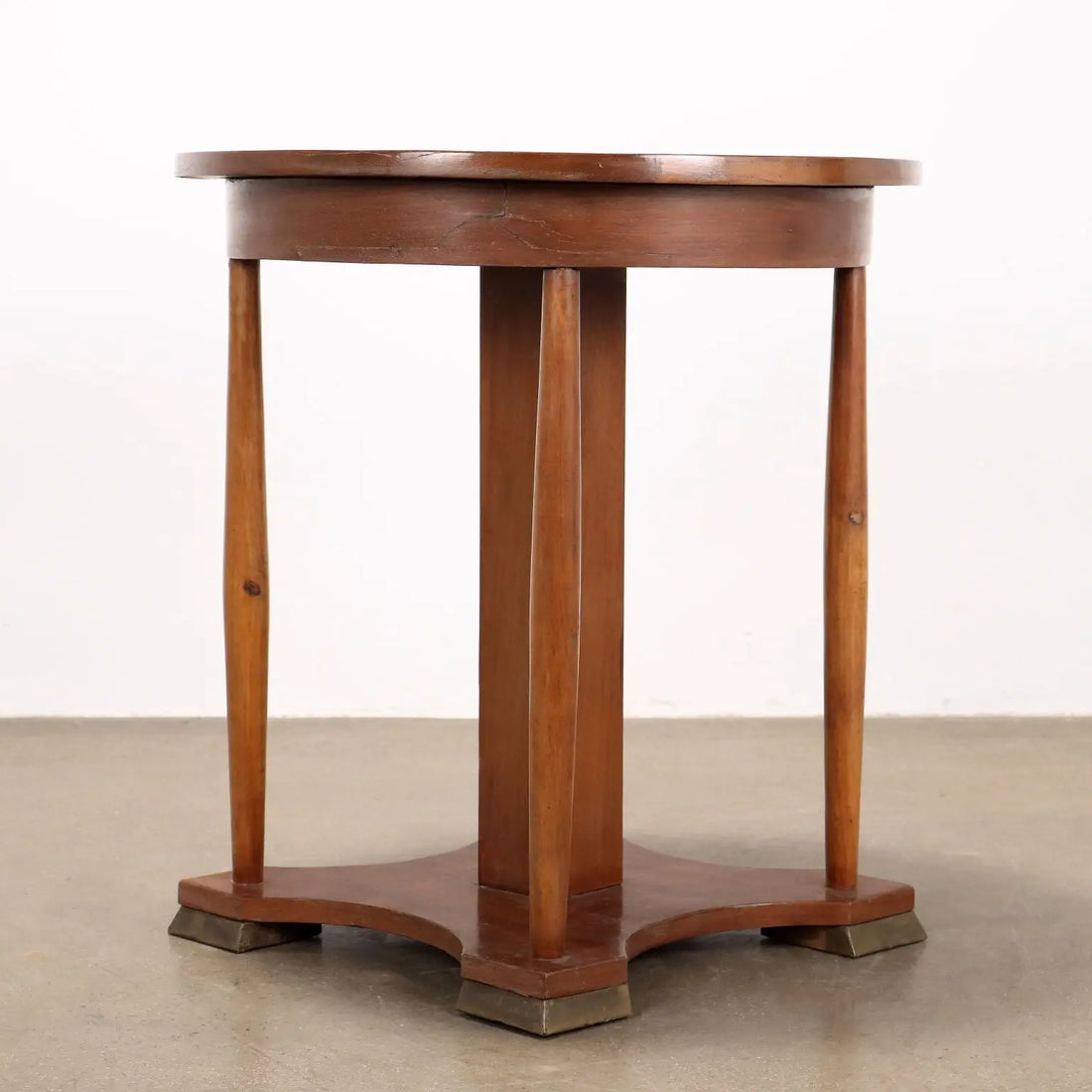 Round Art Deco Table - Italy Early 20th Century