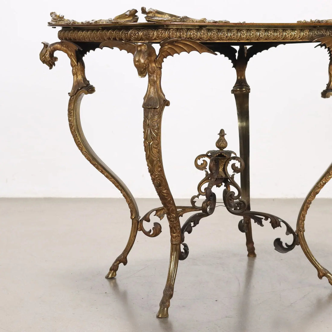 Antique Middle Victorian Table Bronze Papier Maché England XIX Century - England Third Quarter of the XIX Century | Antiques | Side & Coffee Tables