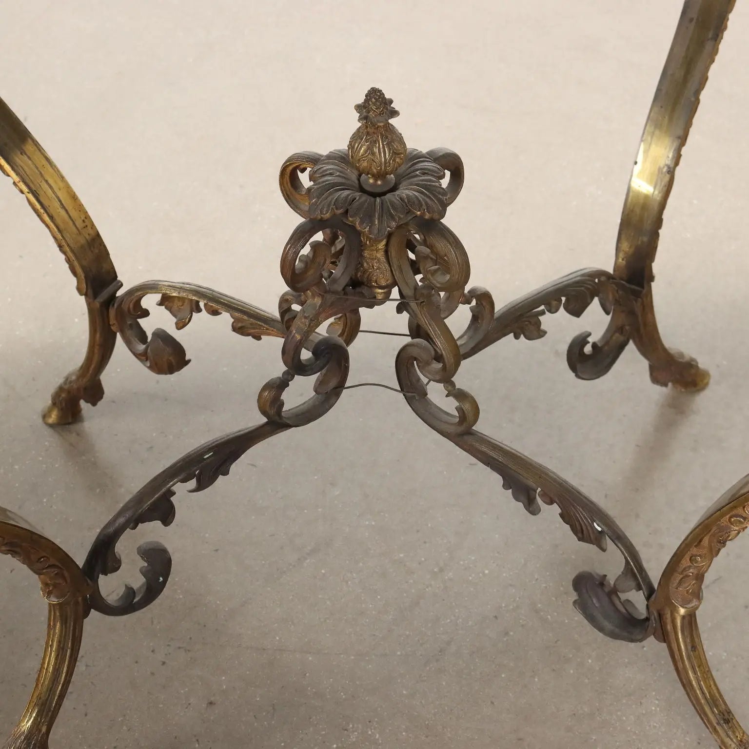 Antique Middle Victorian Table Bronze Papier Maché England XIX Century - England Third Quarter of the XIX Century | Antiques | Side & Coffee Tables