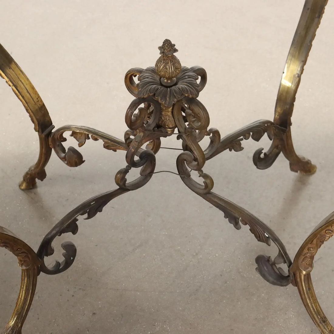 Antique Middle Victorian Table Bronze Papier Maché England XIX Century - England Third Quarter of the XIX Century | Antiques | Side & Coffee Tables