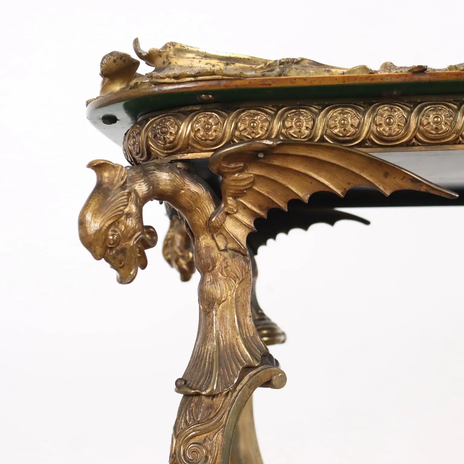 Antique Middle Victorian Table Bronze Papier Maché England XIX Century - England Third Quarter of the XIX Century | Antiques | Side & Coffee Tables