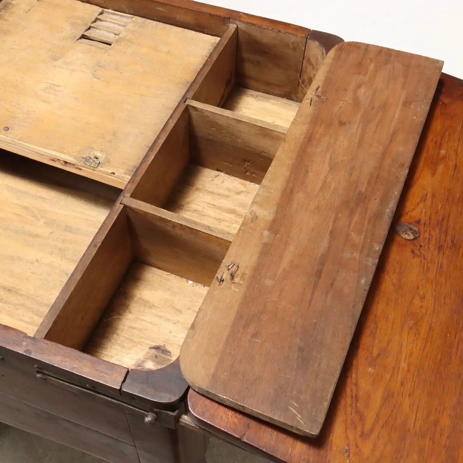 Walnut Work Table - Italy 19th Century