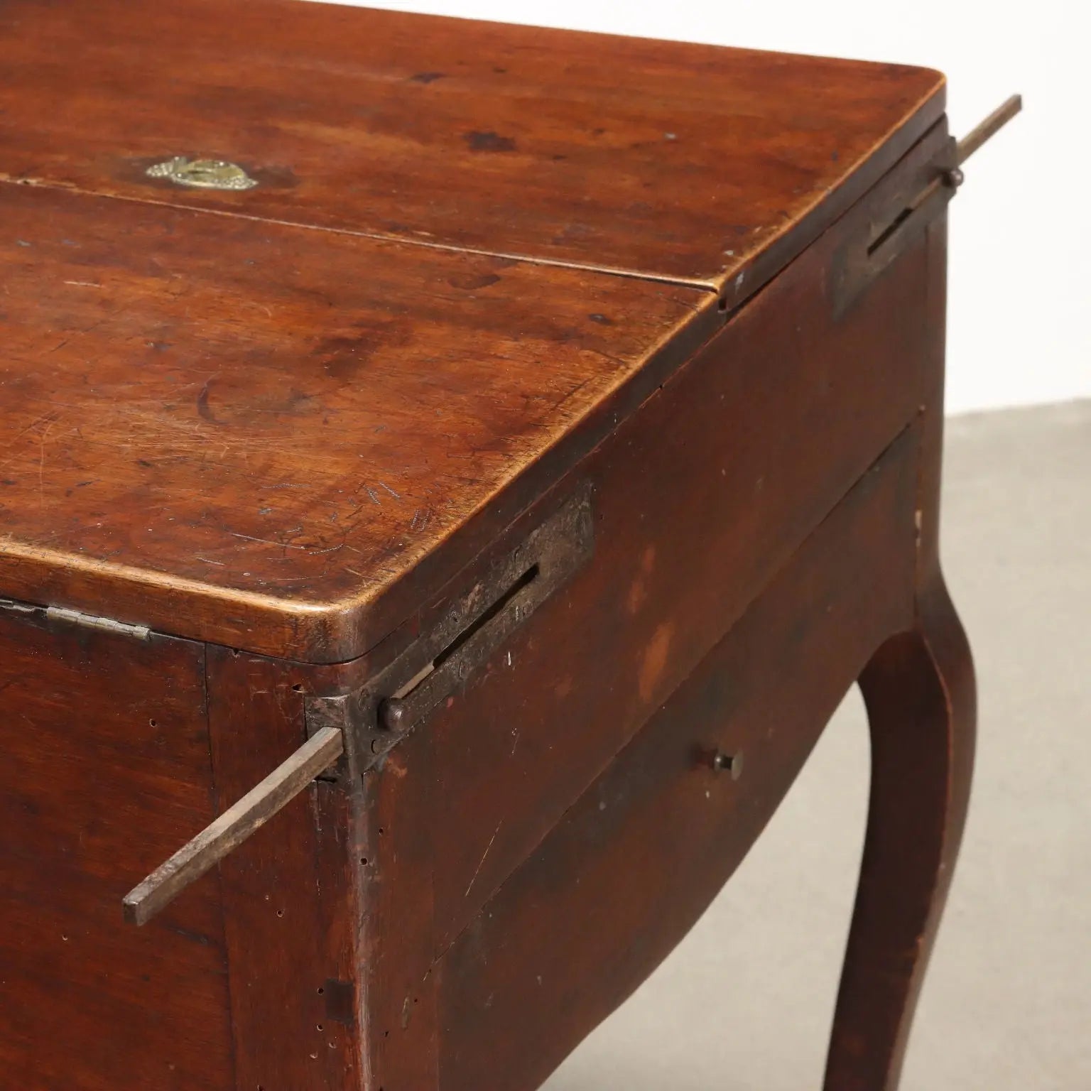 Walnut Work Table - Italy 19th Century