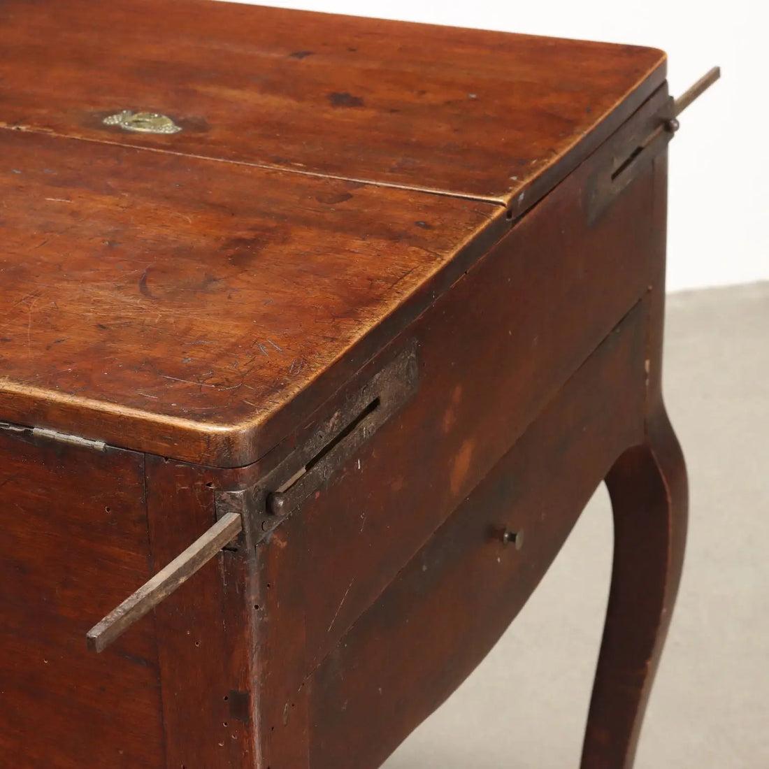 Walnut Work Table - Italy 19th Century
