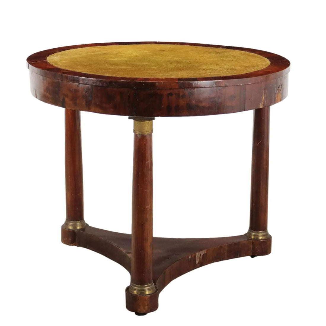 Antique Empire Coffee Table Mahogany Bronze Italy XIX Century - Lombardy, Mid XIX Century | Antiques | Side & Coffee Tables