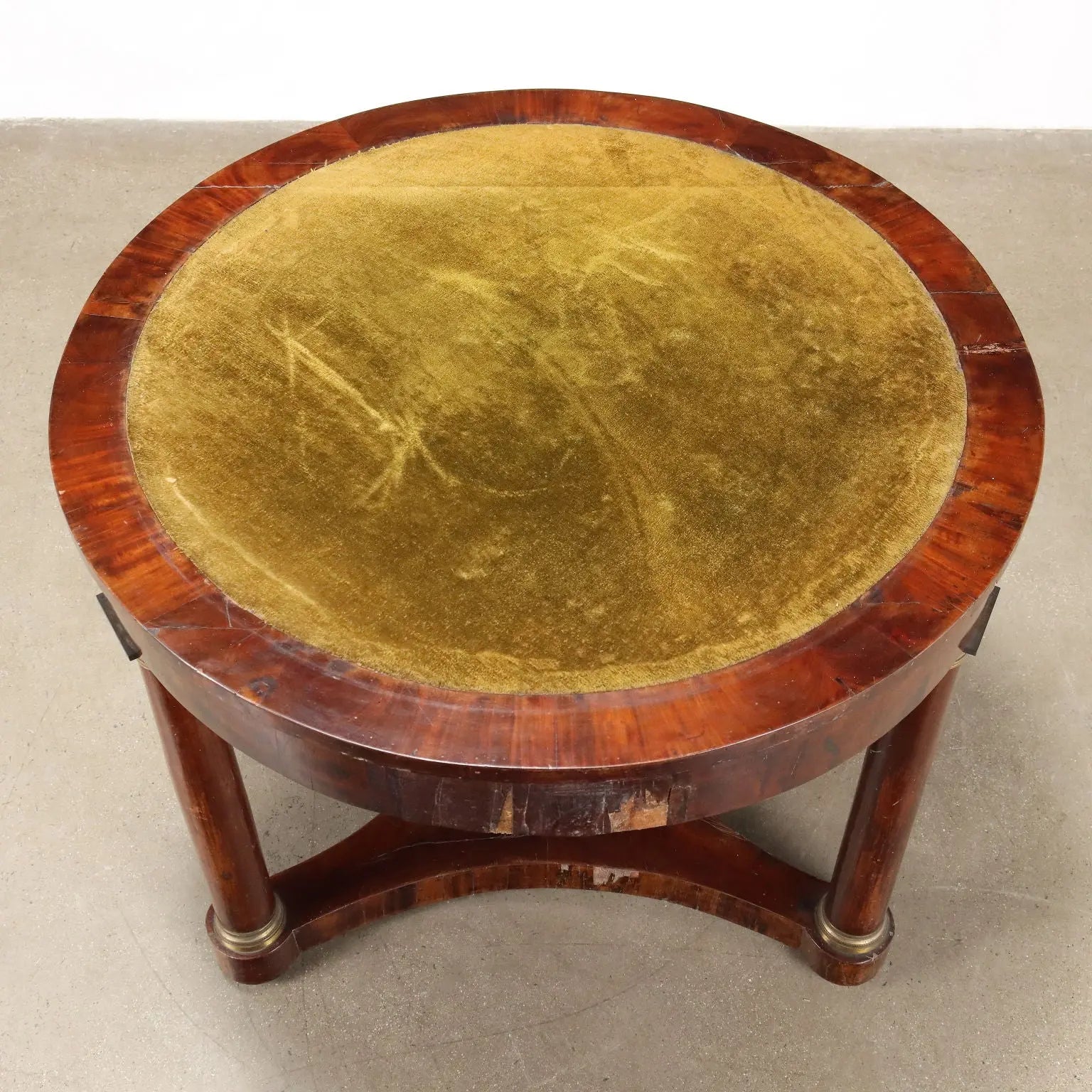 Antique Empire Coffee Table Mahogany Bronze Italy XIX Century - Lombardy, Mid XIX Century | Antiques | Side & Coffee Tables