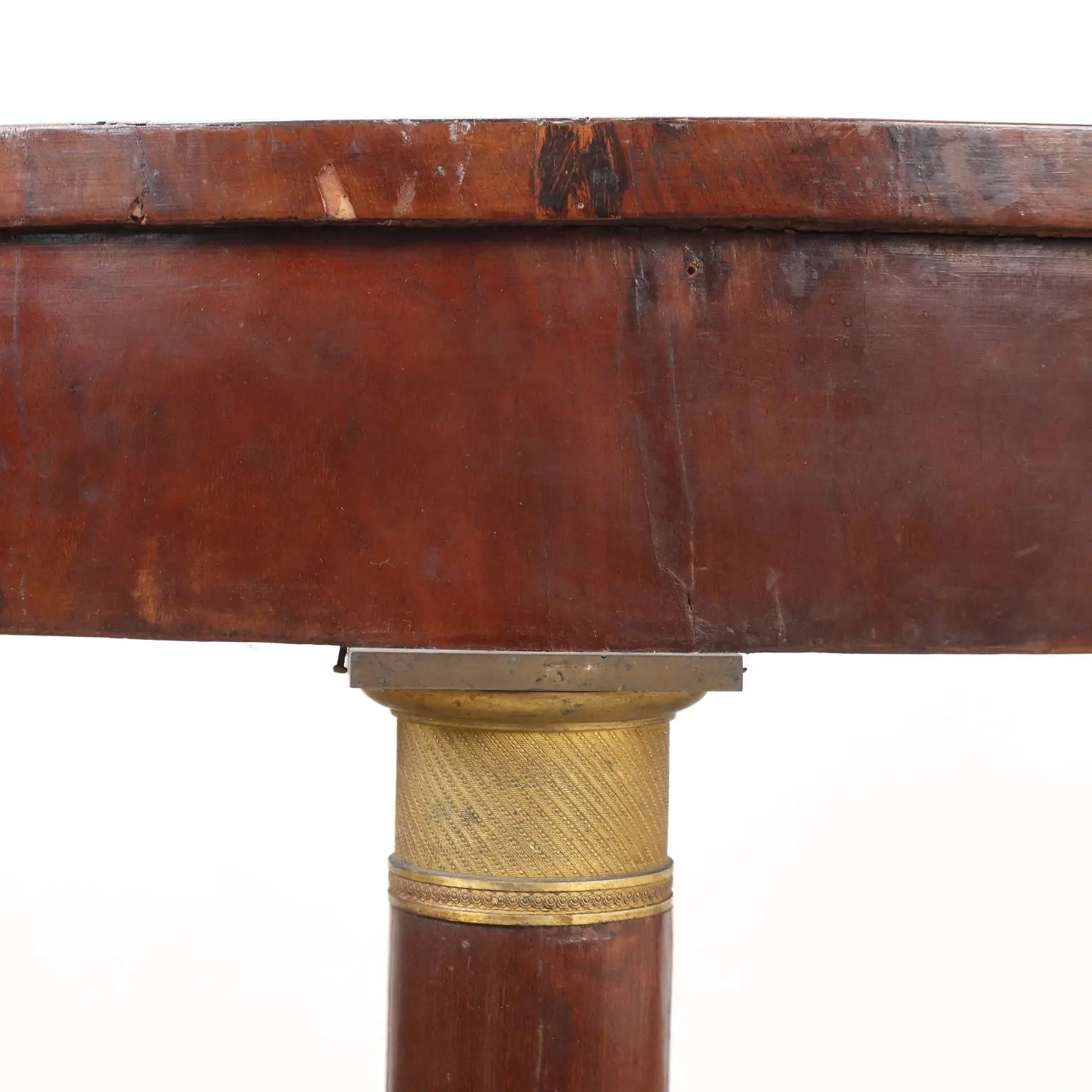 Antique Empire Coffee Table Mahogany Bronze Italy XIX Century - Lombardy, Mid XIX Century | Antiques | Side & Coffee Tables