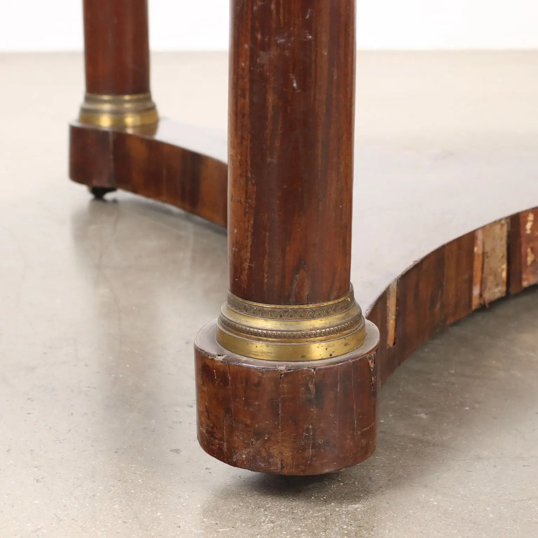 Antique Empire Coffee Table Mahogany Bronze Italy XIX Century - Lombardy, Mid XIX Century | Antiques | Side & Coffee Tables