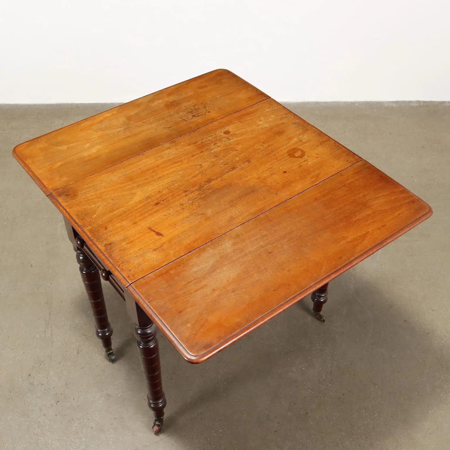 Antique Coffee Table Mahogany Drawers Decorations XIX Century - Northern France, Mid XIX Century | Antiques | Side & Coffee Tables
