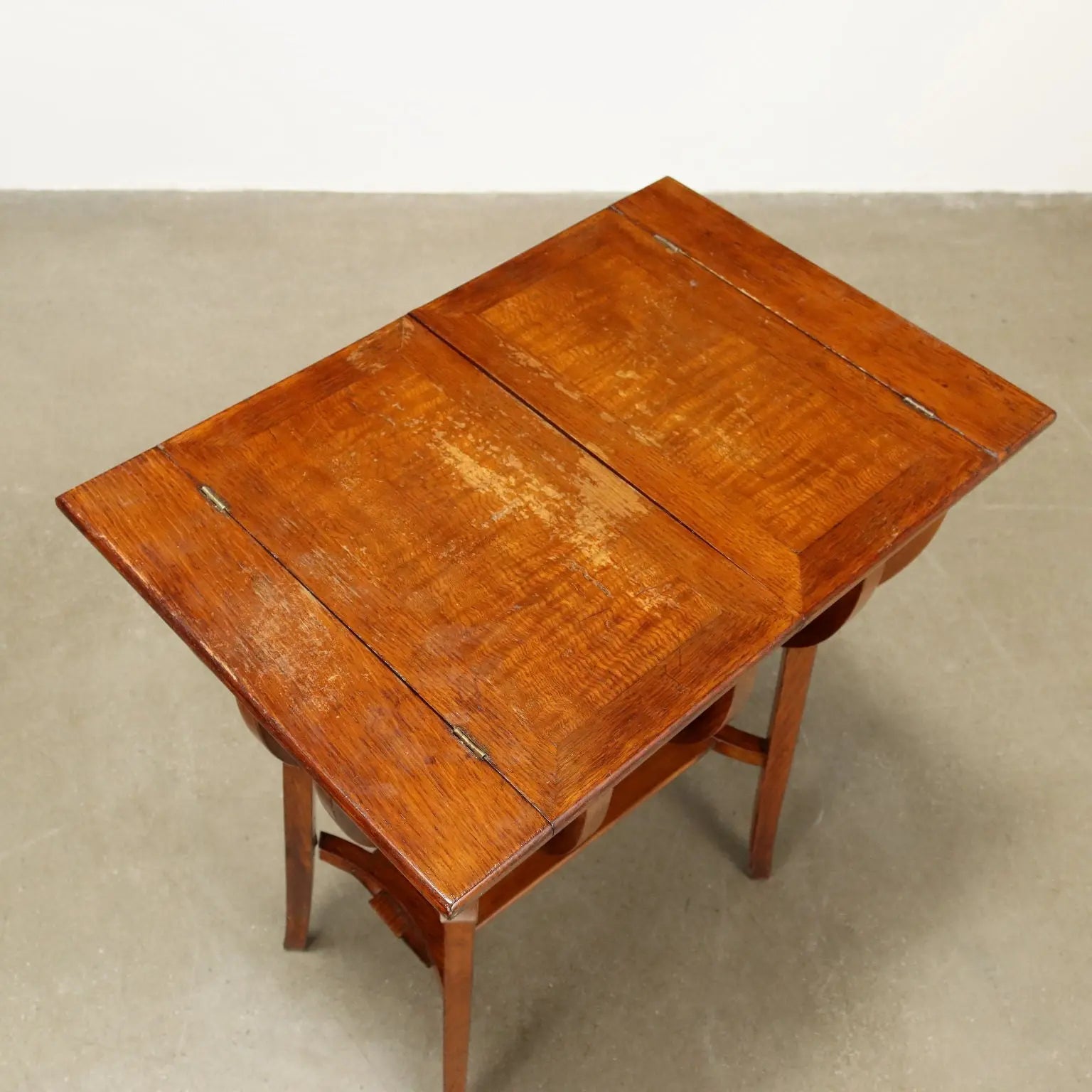 Antique Coffee Table Art Nouveau Fabric Openable Top XX Century - Italy, Early XX Century | Antiques | Side & Coffee Tables