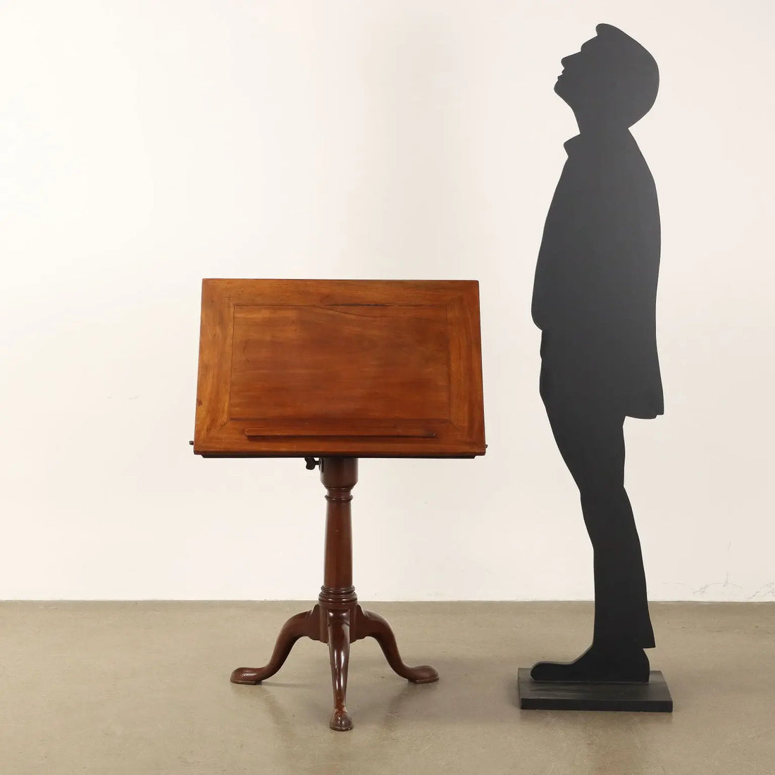 Antique Wooden Music Stand with Lamp Holder England XIX Century - England, Mid XIX Century | Antiques  Side & Coffee Tables