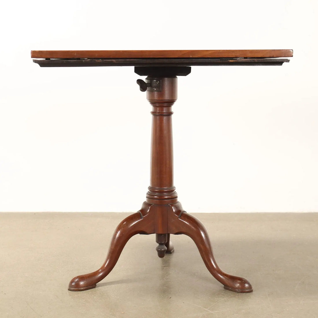 Antique Wooden Music Stand with Lamp Holder England XIX Century - England, Mid XIX Century | Antiques  Side & Coffee Tables