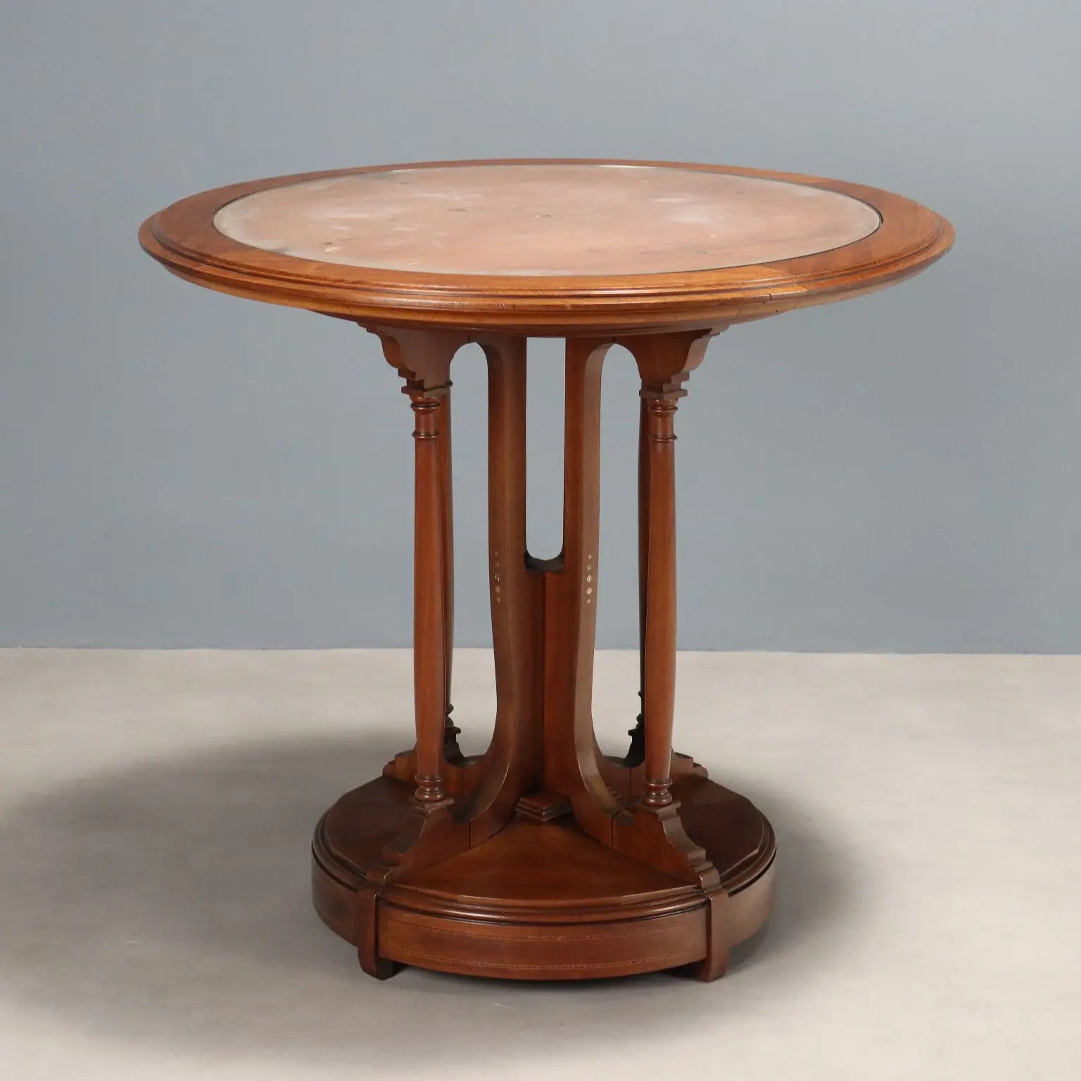 Antique Side Table Art Deco Mahogany Italy XX Century - Coffee Table | Antiques | Side & Coffee Tables