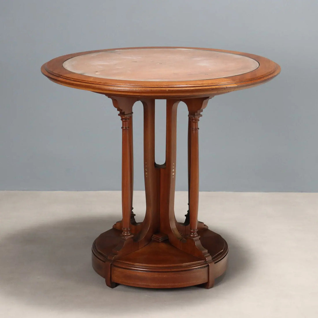 Antique Side Table Art Deco Mahogany Italy XX Century - Coffee Table | Antiques | Side & Coffee Tables