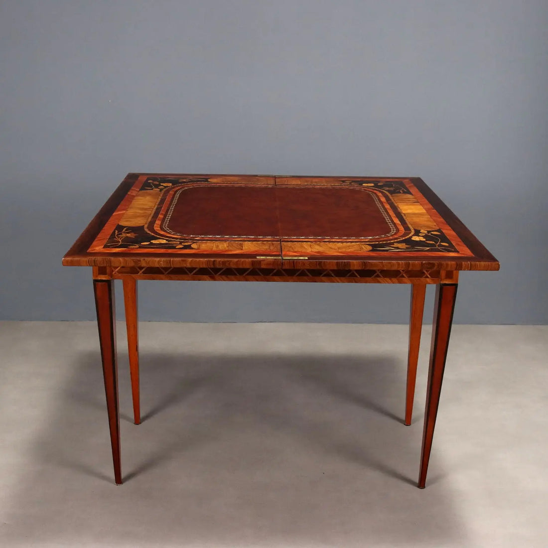 Antique Game Table Various Wood Essences Italy XVIII Century - Italy, Late XVIII Century | Antiques | Side & Coffee Tables