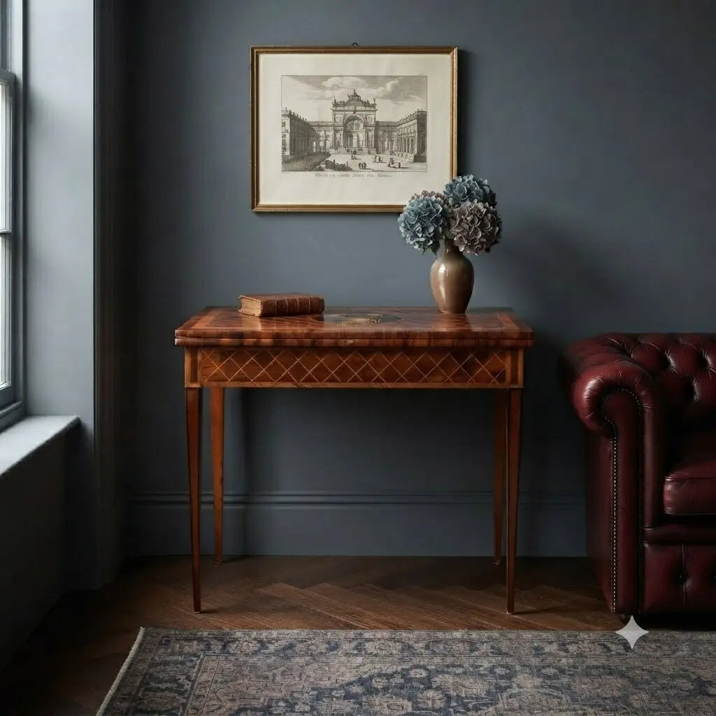 Antique Game Table Various Wood Essences Italy XVIII Century - Italy, Late XVIII Century | Antiques | Side & Coffee Tables