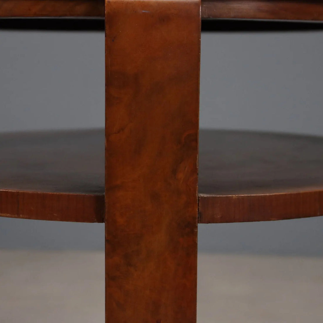 Antique Art Deco Table Walnut Top with Glass Italy XX Century - Italy, Early XIX Century | Antiques | Side & Coffee Tables