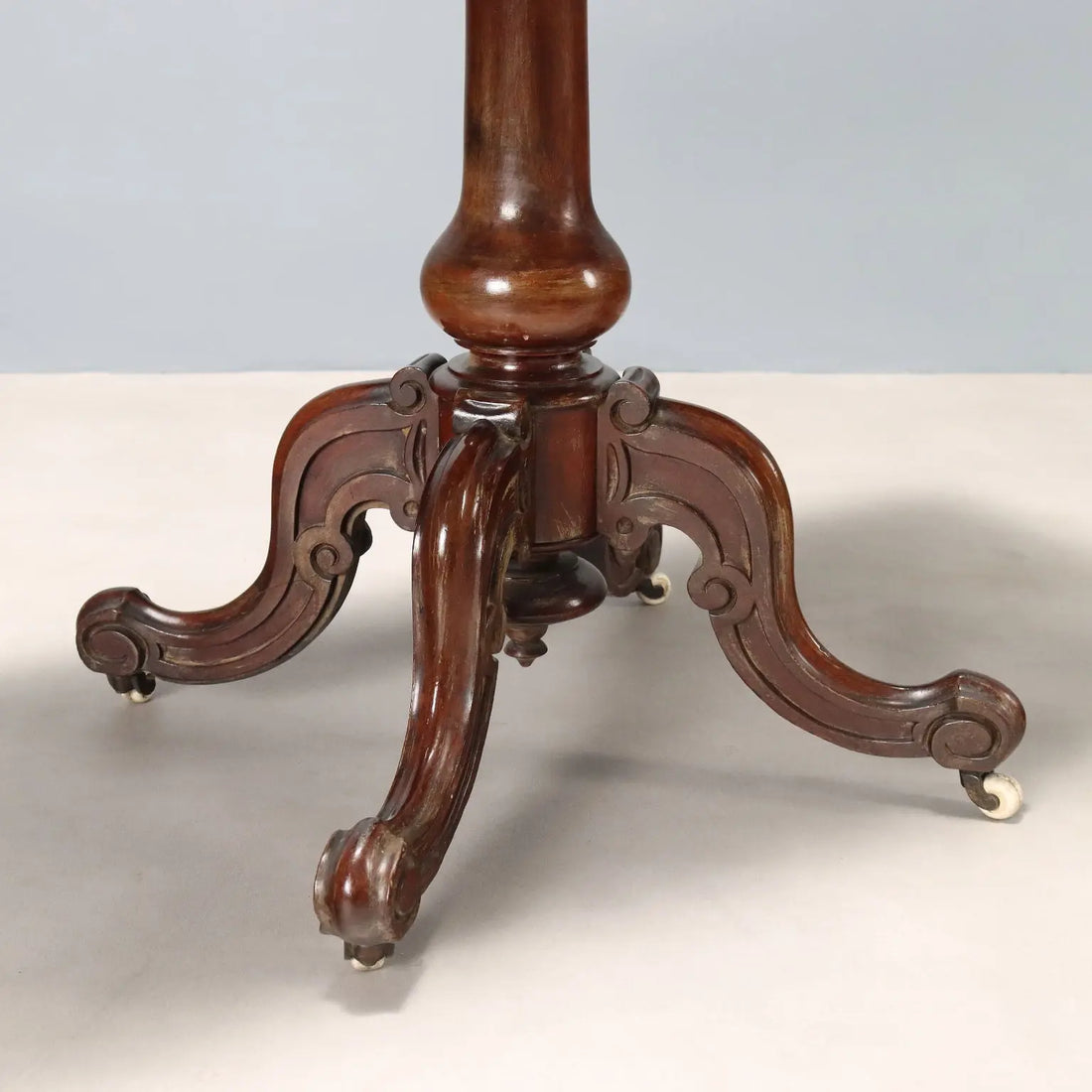 Antique Game Table Louis Philippe Carved Mahogany XIX Century - France, XIX Century | Antiques | Side & Coffee Tables