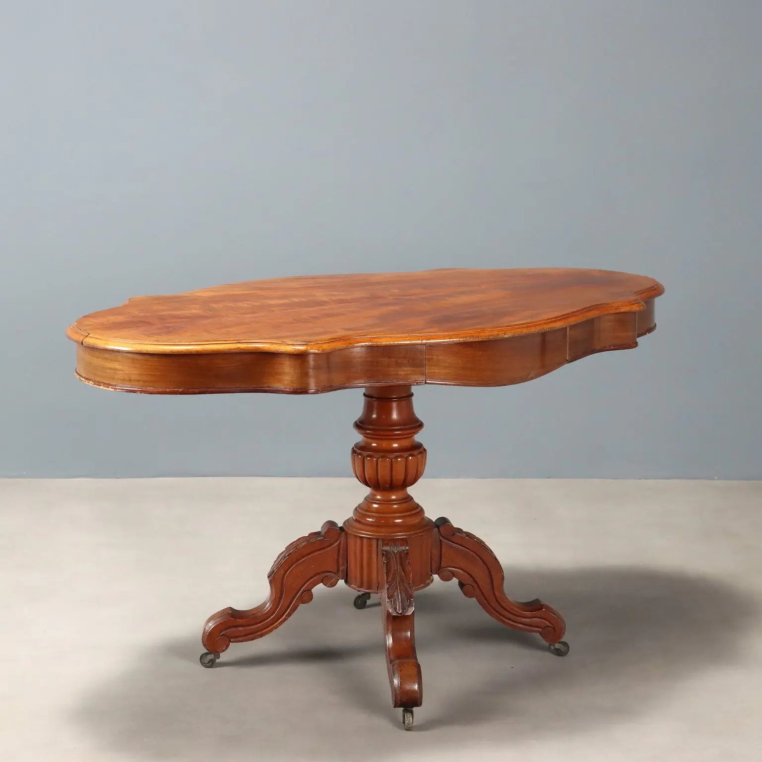 Antique Coffee Table Mahogany Italy Mid XIX Century - Italy, Mid XIX Century | Antiques | Side & Coffee Tables