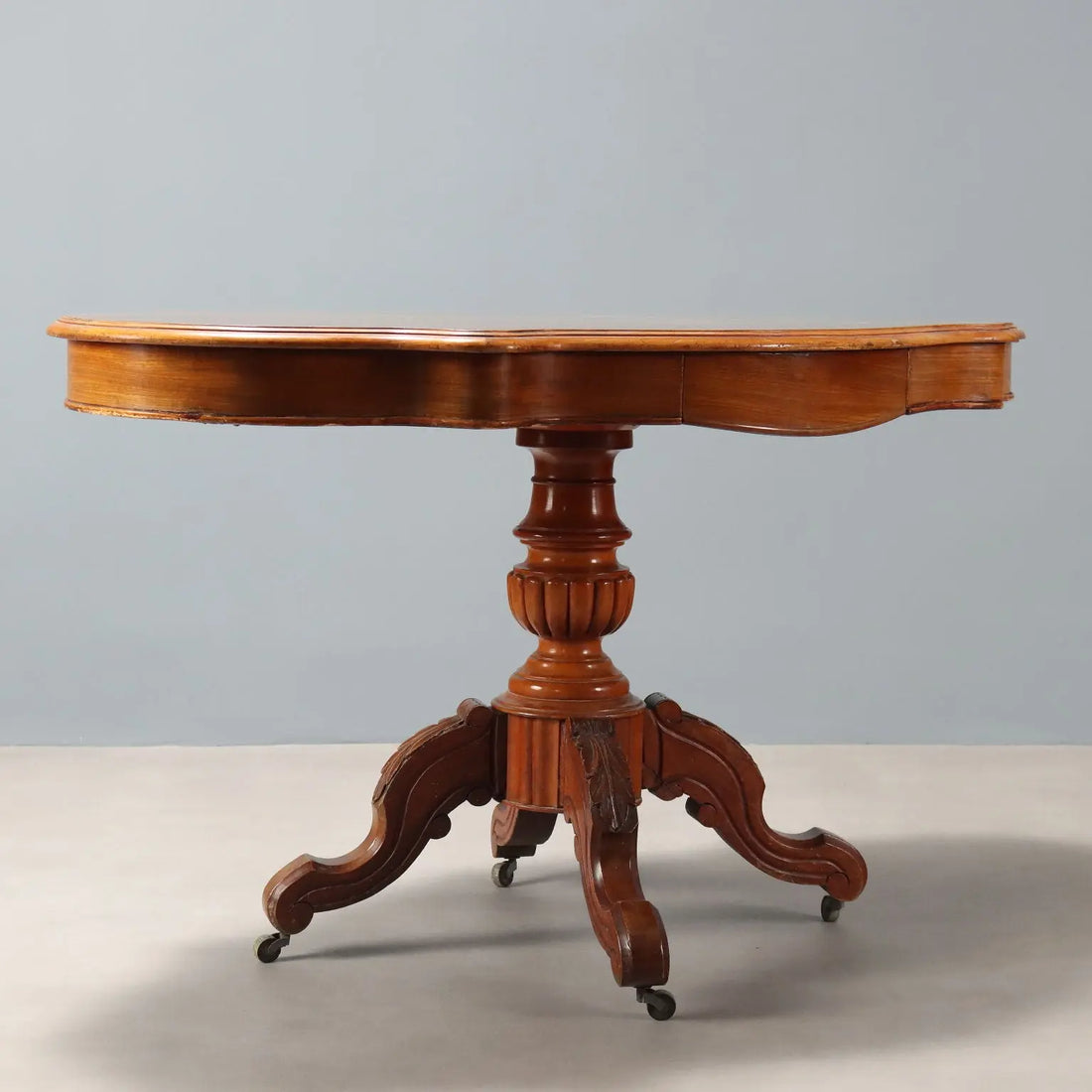 Antique Coffee Table Mahogany Italy Mid XIX Century - Italy, Mid XIX Century | Antiques | Side & Coffee Tables