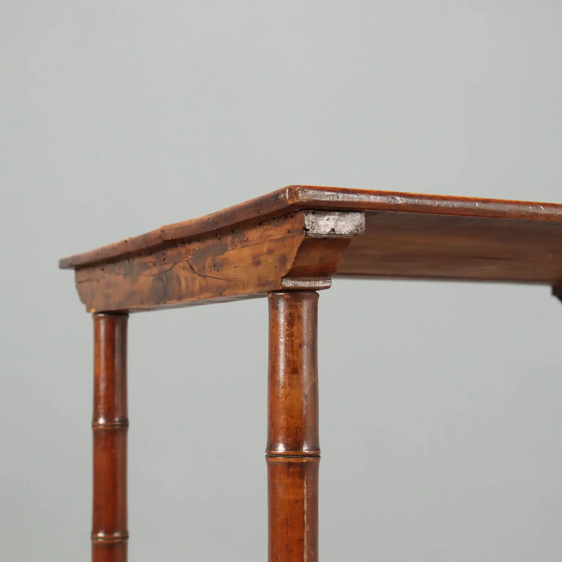 Antique Coffee Table Maple Fake Bamboo Italy XIX Century - Italy, Late XIX Century | Antiques | Side & Coffee Tables